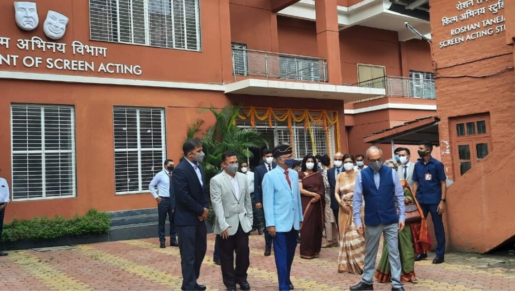 Chief of Army Staff General MM Narvane visited FTII Pune on 6th August